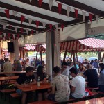 Bestes Wetter und viele Besucher im Rießgarten des Liederkranz Magstadt.