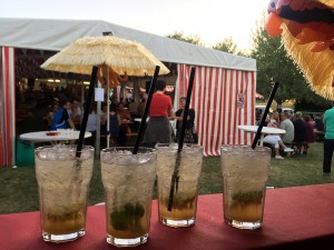 Kühle Longdrinks in der Cocktailbar auf dem Rießfest Magstadt 2017