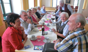 Gemütliches Treffen der fördernden Vereinsmitglieder